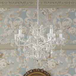 La Petite Chambery 6-Arm French Chandelier - thumbnail 4
