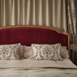 Romance Ruffle Cotton Bed Linen Set in Oatmeal (King Set) - thumbnail 5