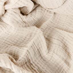 Morning Lark Oatmeal Crinkle Bed Linen Set (Double Set) - thumbnail 1