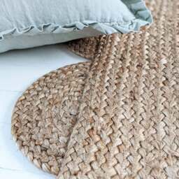 Sundar Scallop Natural Jute Rug - thumbnail 2