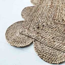 Sundar Scallop Natural Jute Rug - thumbnail 5