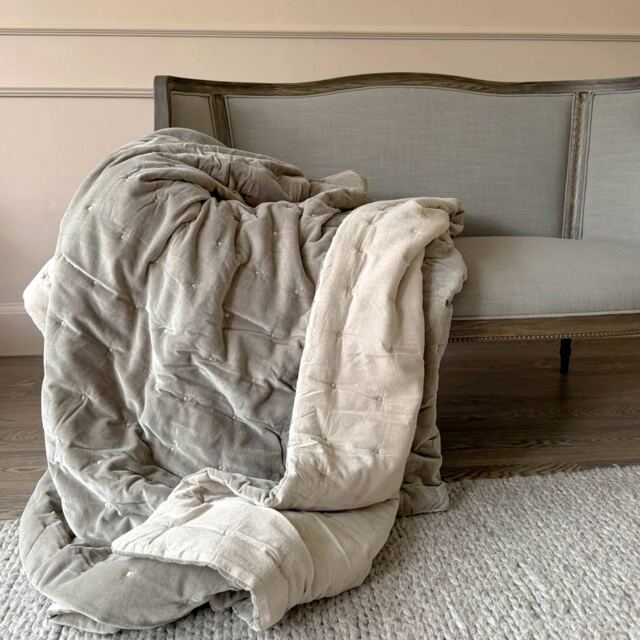 Lay Me Down Quilted Bedspread in Taupe (Bedspread) - image 1