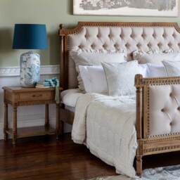 Love Story Carved Bedside Table - thumbnail 3