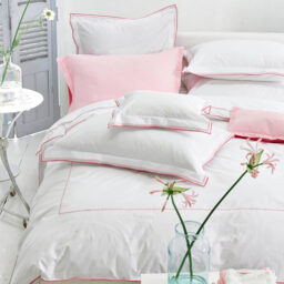 Designers Guild 400 Bed Linen Set in Fuchsia Pink (Double Set) - thumbnail 2