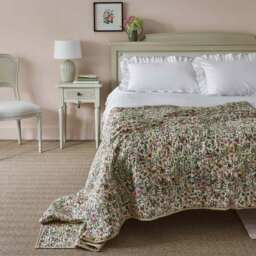 Wildflower Quilted Bedspread - thumbnail 5