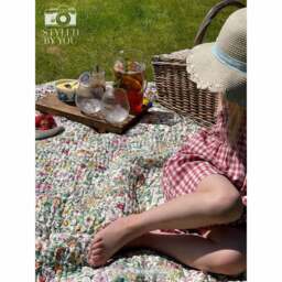 Wildflower Quilted Bedspread - thumbnail 4