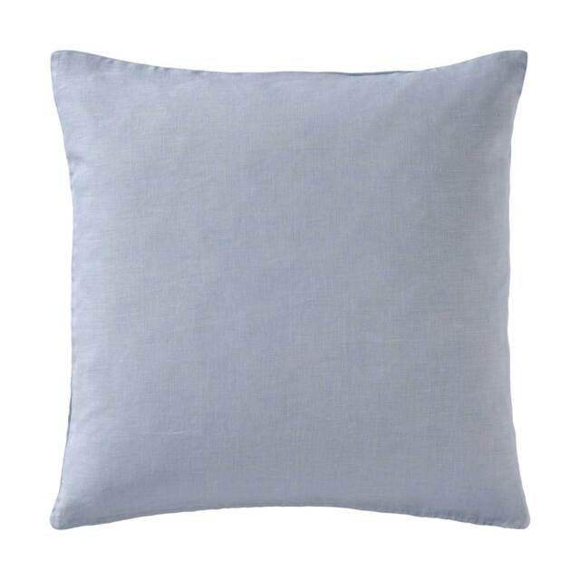 Mélange Linen Cushion in Cornflower - image 1