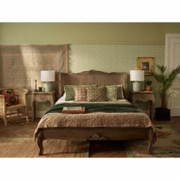 Chateauneuf Rustic Rattan French Bed (Super King Size) - thumbnail 4