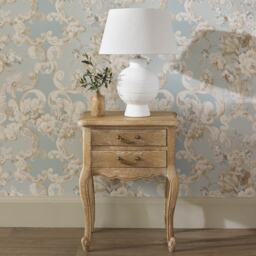 French Romance Bedside Table