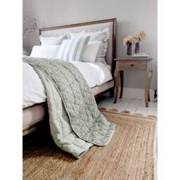 Sundar Scallop White Jute Rug - thumbnail 5