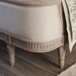 Douceur Curved Upholstered French Bed (Super King Size Bed) - thumbnail 5