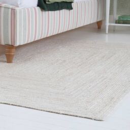 White Jute Rug - thumbnail 5