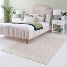 White Jute Rug - thumbnail 4