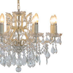 La Petite Chambery 8-Arm French Chandelier - thumbnail 2