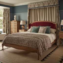 Jaipur Terracotta Handblocked Bedspread - thumbnail 2