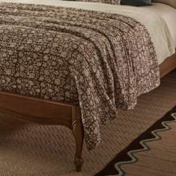 Jaipur Terracotta Handblocked Bedspread - thumbnail 5