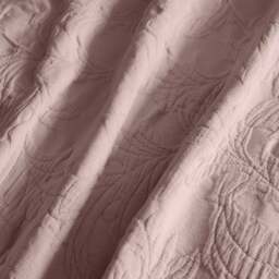Le Sojourn Ruffle Bedspread in Petal Pink
