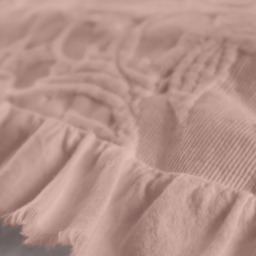 Le Sojourn Ruffle Bedspread in Petal Pink - thumbnail 3