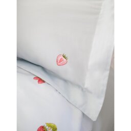 Strawberry Bed Linen Set by Sophie Allport (Pair of Oxford Pillowcases) - thumbnail 5