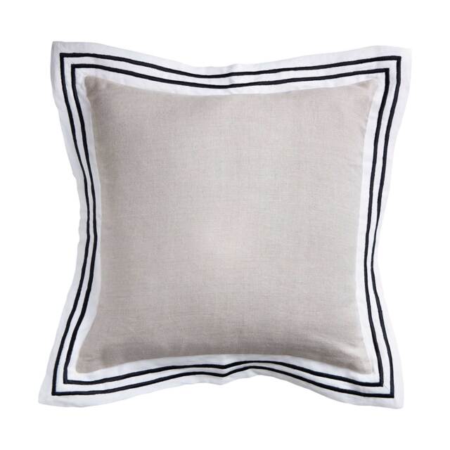 Linen Milano Sand Square Cushion - image 1