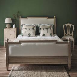Linen Milano Sand Square Cushion - thumbnail 5