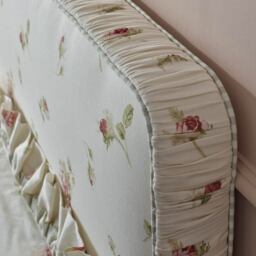 Nostalgic Rose Ruffle Upholstered Bed (Double Bed) - thumbnail 2