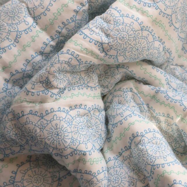 Printed Lace Bedspread - image 1