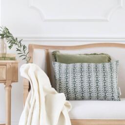 Tuscan Olive Groves Linen Cushion