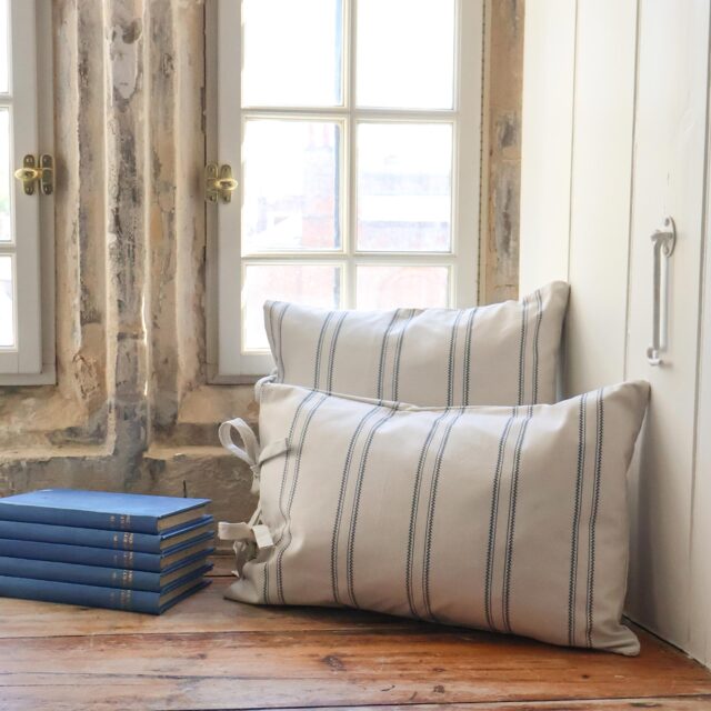 Florence French Blue Boudoir Cushion Cover - image 1