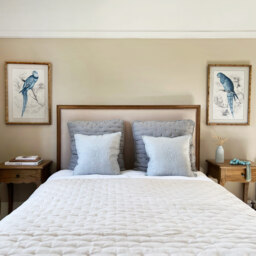 Peachskin Quilted Bedspread in Oatmeal - thumbnail 4