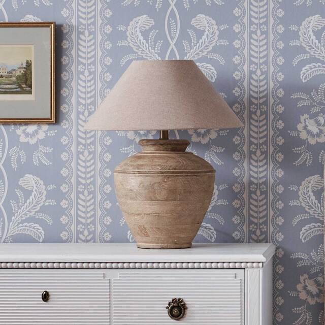 Autumn Moments Wooden Table Lamp - image 1