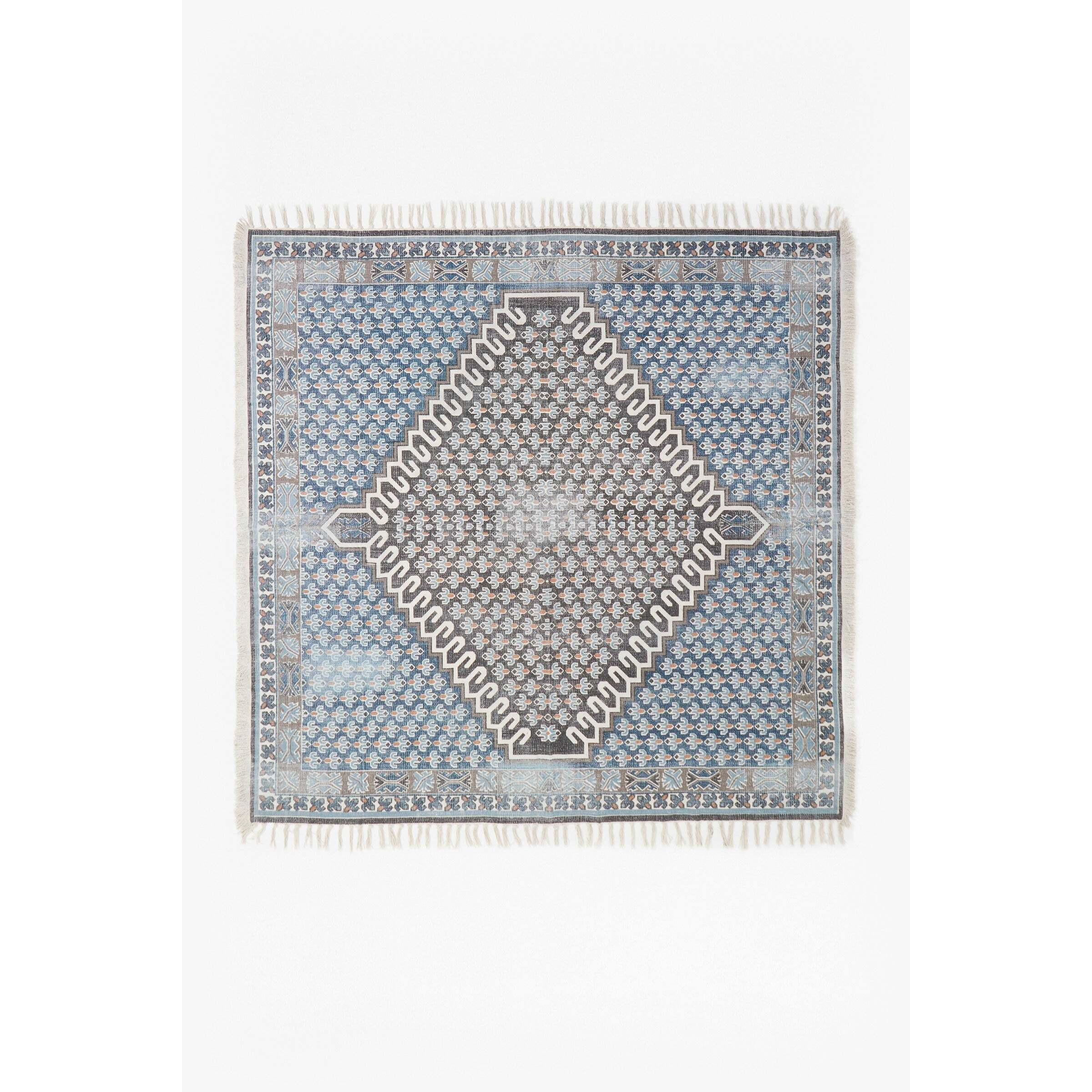 Large Poppy Field Rug