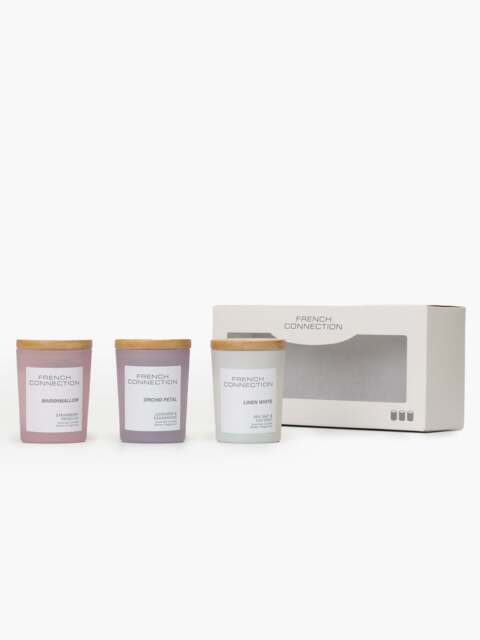 Serenity Candle (Set Of 3) Natural