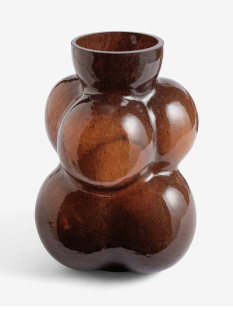 Bobble Vase Brown