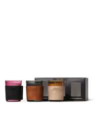 Leather Range Candle Set Leather Scents