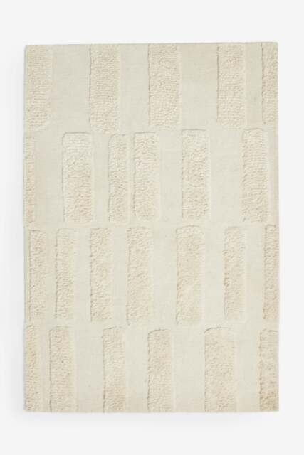 Watamu Wool Tufted Rug Cream