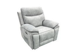Toronto Electric Recliner Chair Micro Fabric - thumbnail 2
