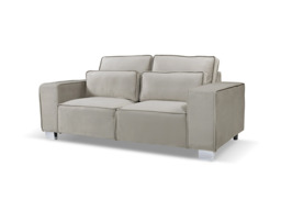 Sloane Luxury 3 Seater Sofa Plush Velvet Mink - thumbnail 2