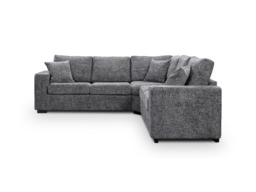Chestnut Slate Corner Sofa Enzo Fabric - thumbnail 2
