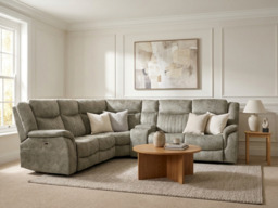 Lawson Stone Electric Corner Recliner Sofa Modular - thumbnail 2