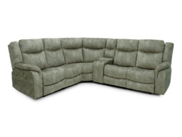 Lawson Stone Electric Corner Recliner Sofa Modular