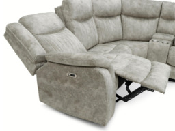 Lawson Stone Electric Corner Recliner Sofa Modular - thumbnail 3