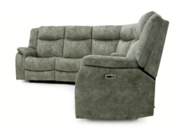 Lawson Stone Electric Corner Recliner Sofa Modular - thumbnail 4