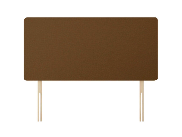 Victoria Headboard Plain Leather 20 inch - image 1