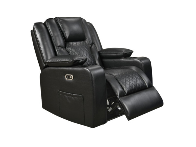 Orlando Electric Recliner Armchair Aire Leather - image 1