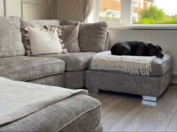 Brixton U Shaped Sofa Silver - thumbnail 4