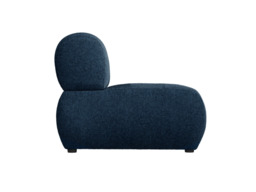 Reese Accent Armchair in Midnight Blue Boucle - thumbnail 4