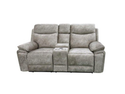 Toronto Grey 3+2 Electric Recliner Sofa Set - thumbnail 4