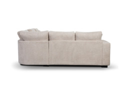 Chestnut Corner Sofa Bed Cream Fabric - thumbnail 3