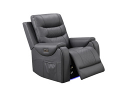 Forbes Electric Recliner Armchair Aire Leather
